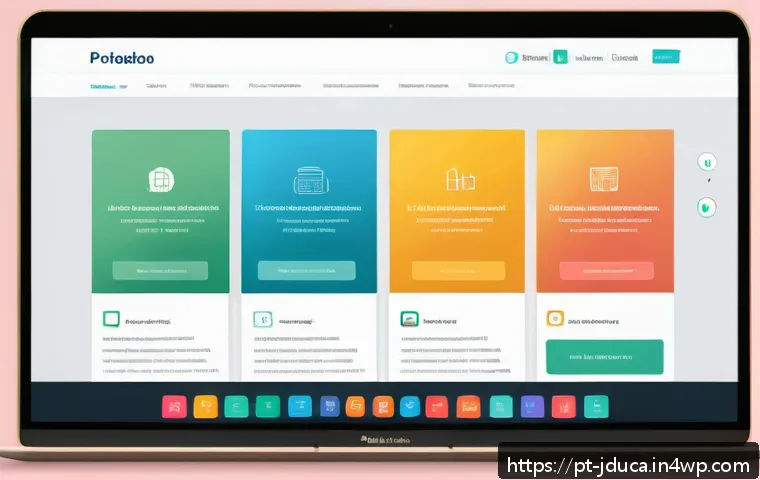 온라인 학습에서의 콘텐츠 설계 원칙 - A modern online learning environment showcasing a diverse group of adult students engaged with inter...