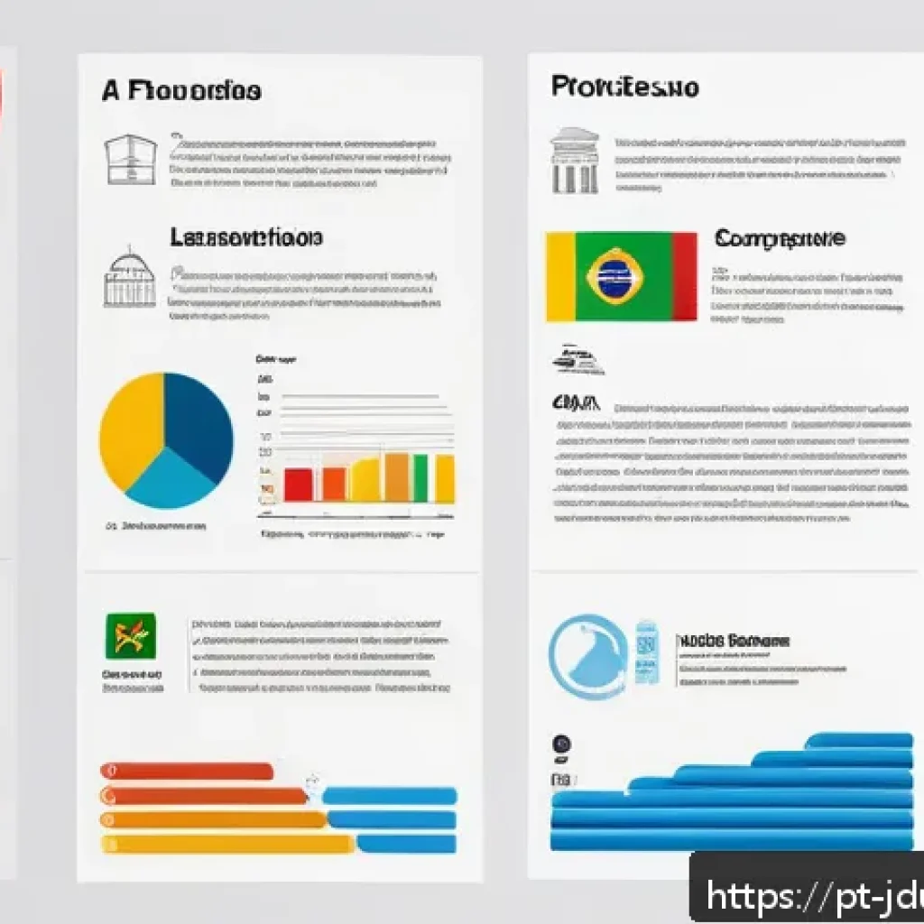 비교적학습을 위한 콘텐츠 개발 방법 - A vibrant, interactive infographic designed for Portuguese-speaking students, featuring colorful con...
